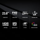 MSI G242L E14 24-INCH 1920 X 1080 FHD GAMING MONITOR 144HZ ADAPTIVE-SYNCH - Like New