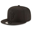 NEW ERA MLB SAN FRANCISCO GIANTS MENS SNAPBACK MEN ONE SIZE BLACK - Brand New