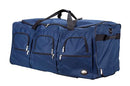 ROCKLAND 40IN NAVY DUFFEL BAG WITH 3 WHEELS CLOSURE MADE OF POLYESTER - NAVY - Brand New