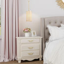 OPTIMANT LIGHTING GOLD PENDANT LIGHTING MODERN GLASS CYLINDER - GOLD - Like New