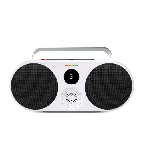 POLAROID P3 MUSIC PLAYER RETRO-FUTURISTIC BOOMBOX WIRELESS BLUETOOTH - BLACK - Like New