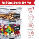 Lifetime Home 32 PACK Airtight Food Storage Containers Set with Lids - Brand New