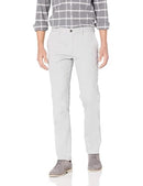 AMAZON MAE60009SP18 MEN'S SLIM-FIT WRINKLE PANT 31W X 32L - GRAY - Like New