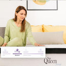 NapQueen 8 Inch Maxima Hybrid Mattress, Full Size, Cooling Gel Infused Memory - Brand New