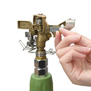 STEWART STEWART MARTHA HEAVY-DUTY BRASS IMPULSE SPRINKLER 39" MTS-TIS39B - GREEN - Brand New