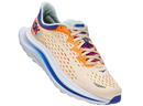 HOKA ONE ONE KAWANA MEN 10D RUNNING SHOES - SIZE: 10 - WHITE BLUE ORANGE - Brand New