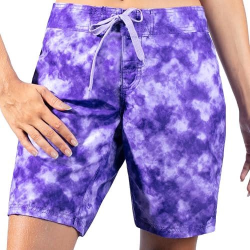 3496 Kanu Surf Womens Marina UPF 50 Active Swim Board Short (Reg & Plus Sizes) - Like New
