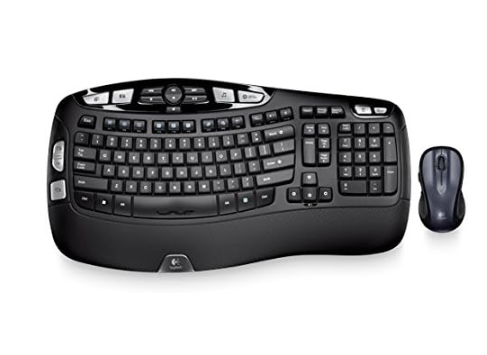 Logitech MK550 Wireless Wave K350 Keyboard and Mouse Combo - Scratch & Dent