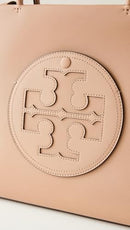 TORY BURCH WOMEN'S SMALL ELLA BIO TOTE - LIGHT SAND - Brand New