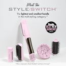 BABYLISSPRO NANO TITANIUM LIMITED EDITION STYLESWITCH IONIC MULTI-STYLER & DRYER - Like New