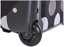 ROCKLAND FASHION SOFTSIDE LUGGAGE SET, 2-PIECE LUGGAGE - NEW BLACK DOT - Like New