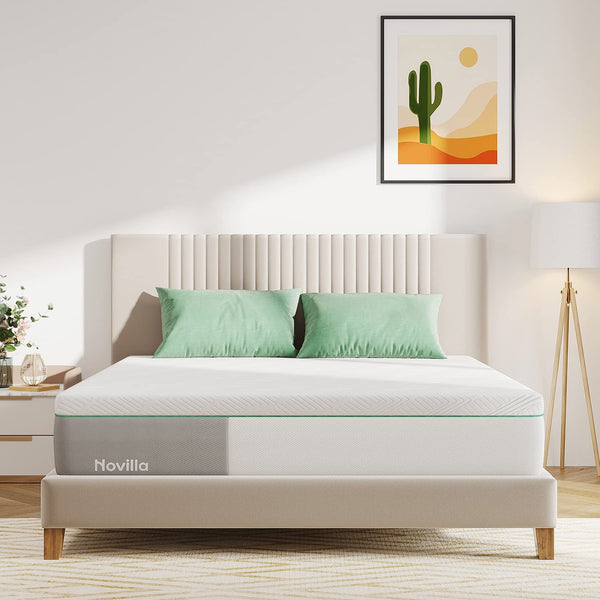 Novilla King Size Mattress, 12 Inch Gel Memory Foam King Mattress - Like New