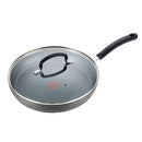 T-Fal Ultimate Hard Anodized Nonstick Fry Pan, 10 in with Lid, Onyx - Brand New