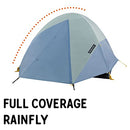 40835922AGB KELTY DISCOVERY ELEMENT 4 TENT ICEBERG GREEN/AGEAN BLUE - Like New