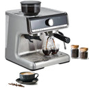 GARVEE 1450W 120V 20 BAR ESPRESSO MACHINE STEAM WAND - SILVER - Scratch & Dent
