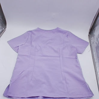 EMPIRE TREND POLYESTER SCRUBS TOP AND PANTS SET - SIZE: WOMEN MEDIUM - LAVENDER - Brand New
