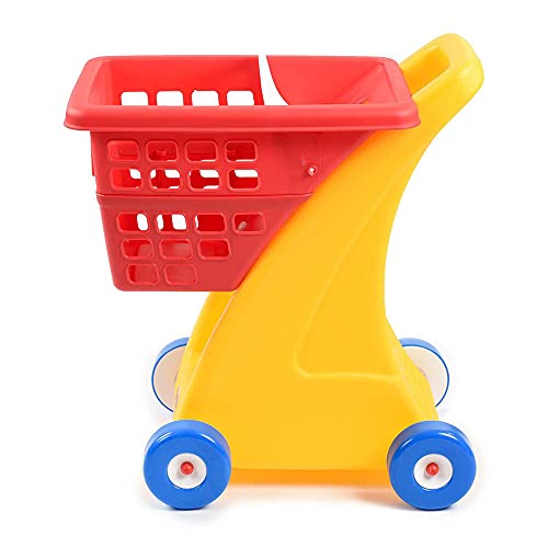 LITTLE TIKES SHOPPING CART - YELLOW/RED - Like New