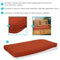 SUNNYDAZE 41" x 18" WEATHER-RESISTANT INDOOR/OUTDOOR BENCH CUSHION - RUST - Like New