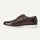 AEMN14342F25 Amazon Essentials Men's Casual Derby Shoe Dark Brown Size 10 - Like New