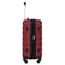 Travelers Club Miami Luggage & Packing Cubes, 5 Piece Set - RED Like New