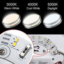 LB72191 LED Flush Mount Ceiling Light 14 inch 20W Dimmable 1600lm 3000K-5000K - Brand New