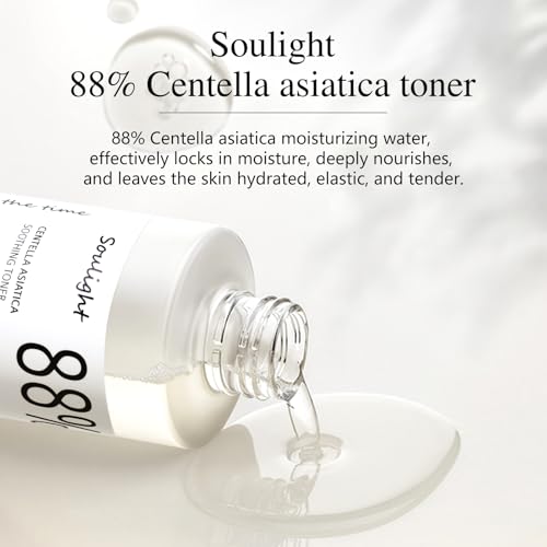 Soulight 88% Centella Asiatica Soothing Toner Hydrating Facial Salve Extracts - Brand New
