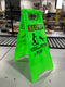 KURPHOYIN KIDS AT PLAY SIGN 3PKS CAUTION SLOW DOWN KIDS PETS PLAYING SIGN - Like New