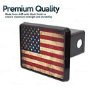 ZONETECH TACTICAL USA AMERICAN FLAG LOGO HITCH COVER PREMIUM QUALITY - Like New