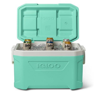 IGLOO LATITUDE 52QT COOLER - MINT - Like New