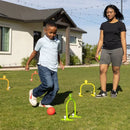 CHUCKLE & ROAR 2 IN 1 KICK AND ROLL FAMILY CROQUET - MULTICOLOR - Like New