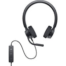 DELL PRO STEREO HEADSET WITH MICROPHONE - BLACK - Like New