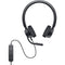 DELL PRO STEREO HEADSET WITH MICROPHONE - BLACK - Like New