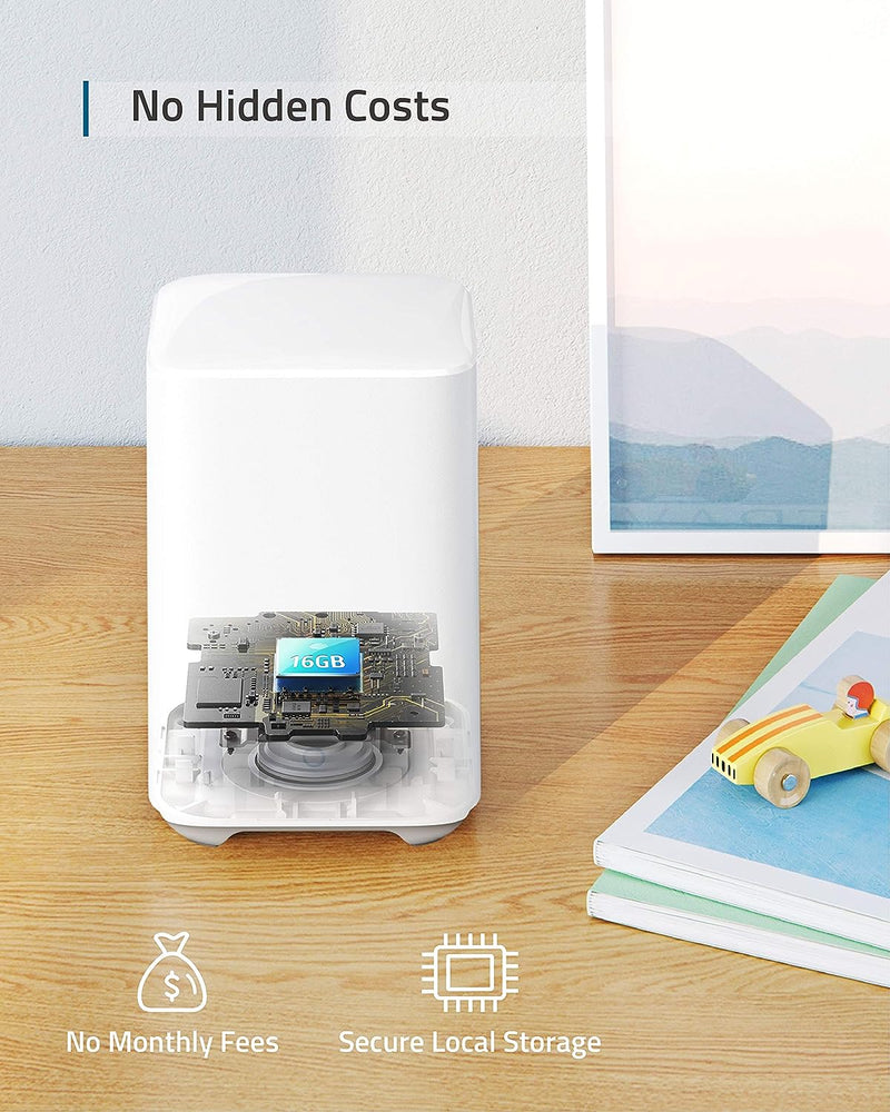 Eufy Security, eufyCam 2 Wireless Home Security Camera System 4-Cam Kit - White - Brand New