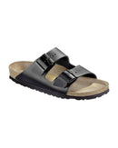 BSK-51191 Birkenstock Arizona Black Mens Sandals Size 42 EU - Like New
