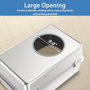 UWANGPET STAINLESS STEEL CAT LITTER BOX BXGMSP - Silver - Like New