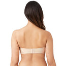 WACOAL WOMENS STAYING POWER WIRE STRAPLESS CONVERTIBLE BRA 36D SAND - Like New