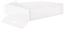 Whitmor Clear Vue Boot Box Heavy Duty Stackable Boot Storage Set of 2 White - Brand New