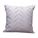 EFOLKI BOHO THROW PILLOW COVERS 18X18 SET OF 3 - WHITE/BROWN/BLACK - Brand New