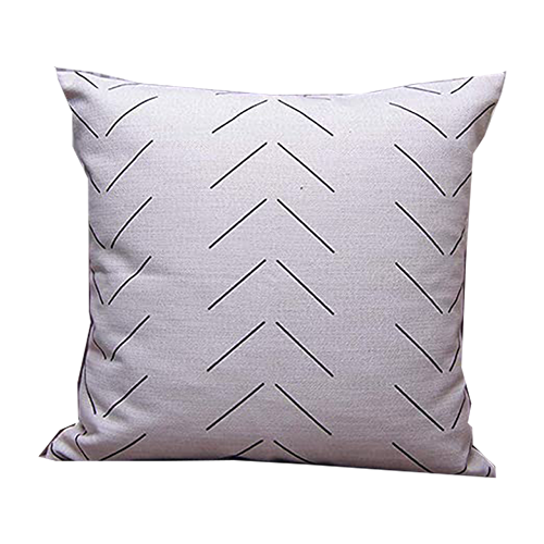 EFOLKI BOHO THROW PILLOW COVERS 18X18 SET OF 3 - WHITE/BROWN/BLACK - Brand New