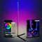 JARVIS3K SMART DOUBLE SIDED LED CORNER FLOOR LAMP RGB 16 Colors Music Sync BLACK - Like New