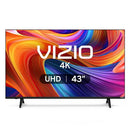 VIZIO 43" 4K UHD LED SMART TV W/DOLBY VISION HDR WIFI 6 BLUETOOTH - BLACK - Like New