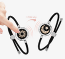TOTWOO Sun&Moon Touch Bracelets with Milan Rope - Black/Black - Like New