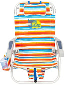 Tommy Bahama Backpack Beach Chair, Aluminum, ( Sailfish and Palms) - Brand New