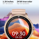 ESTG ZW45 MEN BLUETOOTH CALL AI VOICE FITNESS TRACKER SMARTWATCH - BLACK - Like New