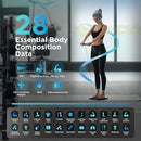POSTURE SCALE FOR BODY WEIGHT AND FAT, DIGITAL BATHROOM SCALE, FI2211 - BLACK - Like New