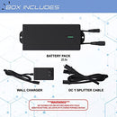 MULIN BATTERY PACK FOR RECLINER FURNITURE 4000MAH HIGH CAPACITY RECHARGEABLE - Like New