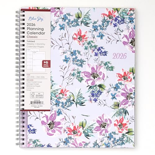Blue Sky 2026 Weekly and Monthly Planner Calendar - Laila - Brand New
