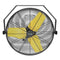 CCGIRU 9200 CFM 24" INDUSTRIAL WALL MOUNT FANS, HIGH VELOCITY 2-SPEED - YELLOW - Brand New