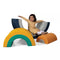 PLAYTOPIA FOAM RAINBOW SET SOFT PLAY EQUIPMENT - 3PC - MULTICOLOR - Like New