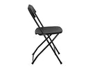 Flash Furniture Hercules Plastic Folding Chair - Black - Like New
